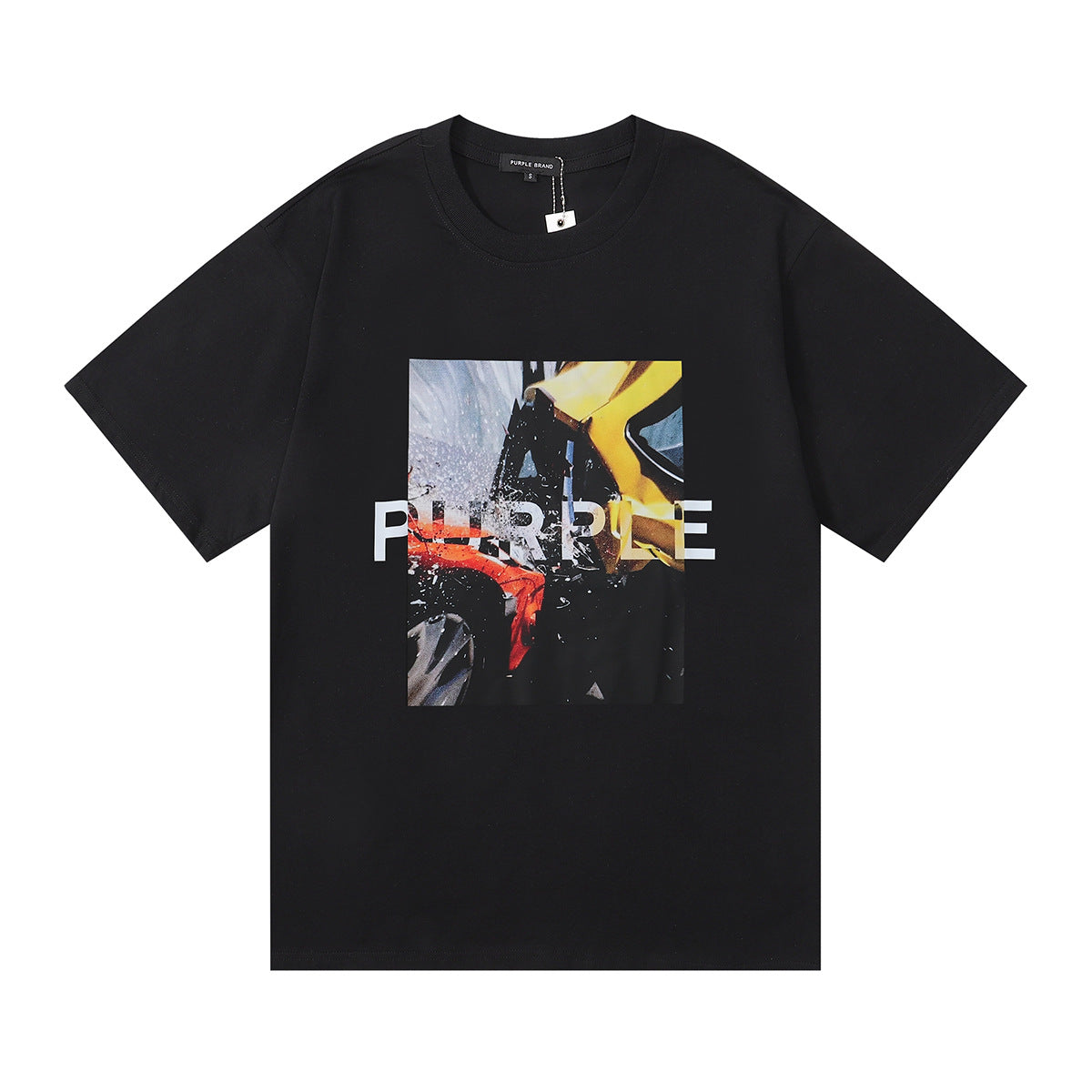 Street style Purple Brand T-shirt