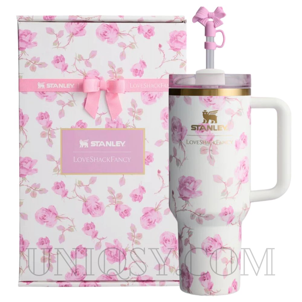 Stanley LSF Ribbon Rosa 40 OZ Tumbler