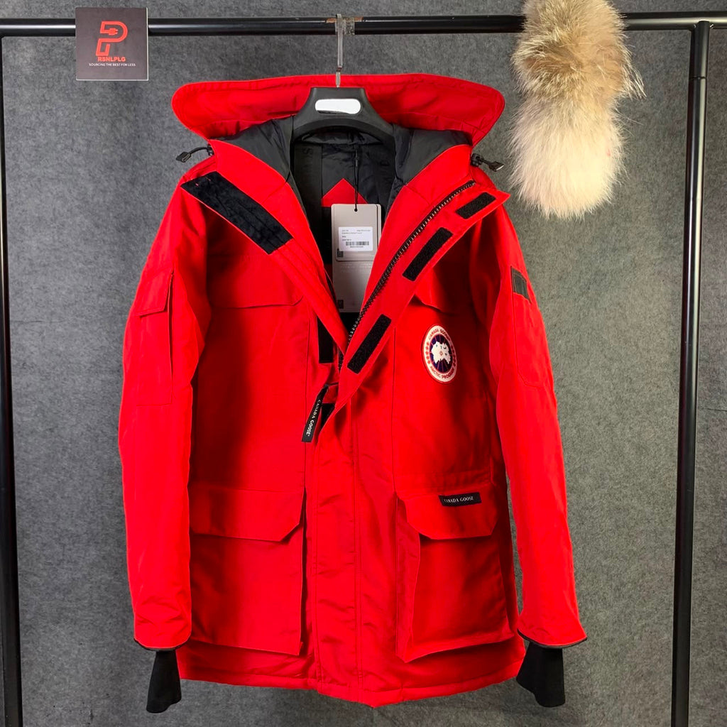 Canada Goose Expedition Parka Red