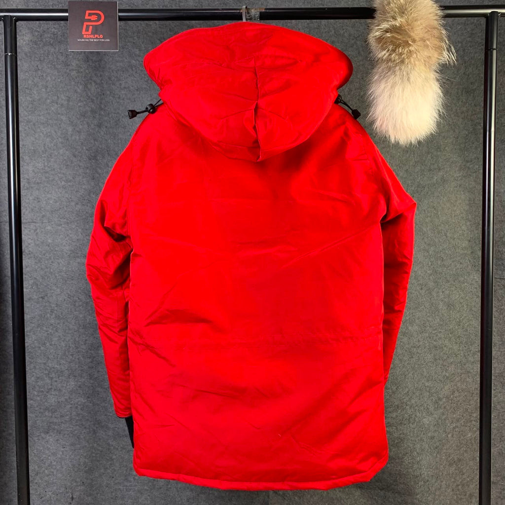 Canada Goose Expedition Parka Red
