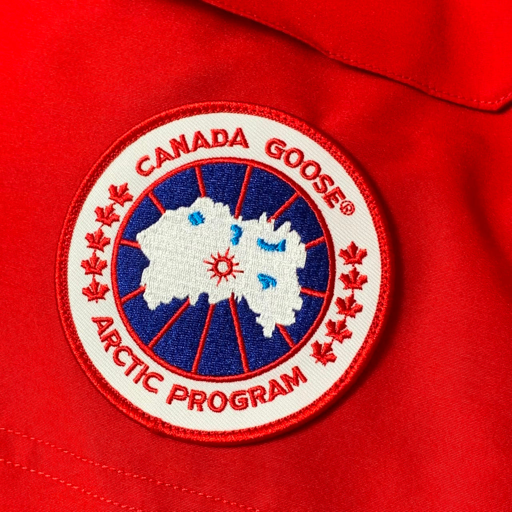 Canada Goose Expedition Parka Red