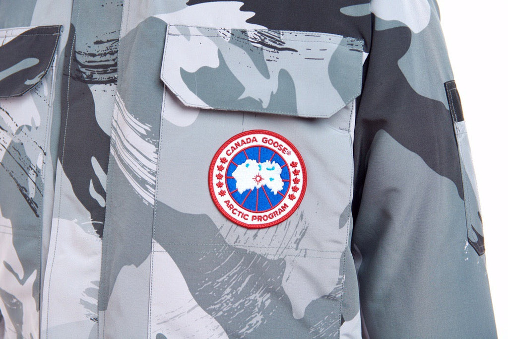 Canada Goose Expedition Parka Gray Camouflage